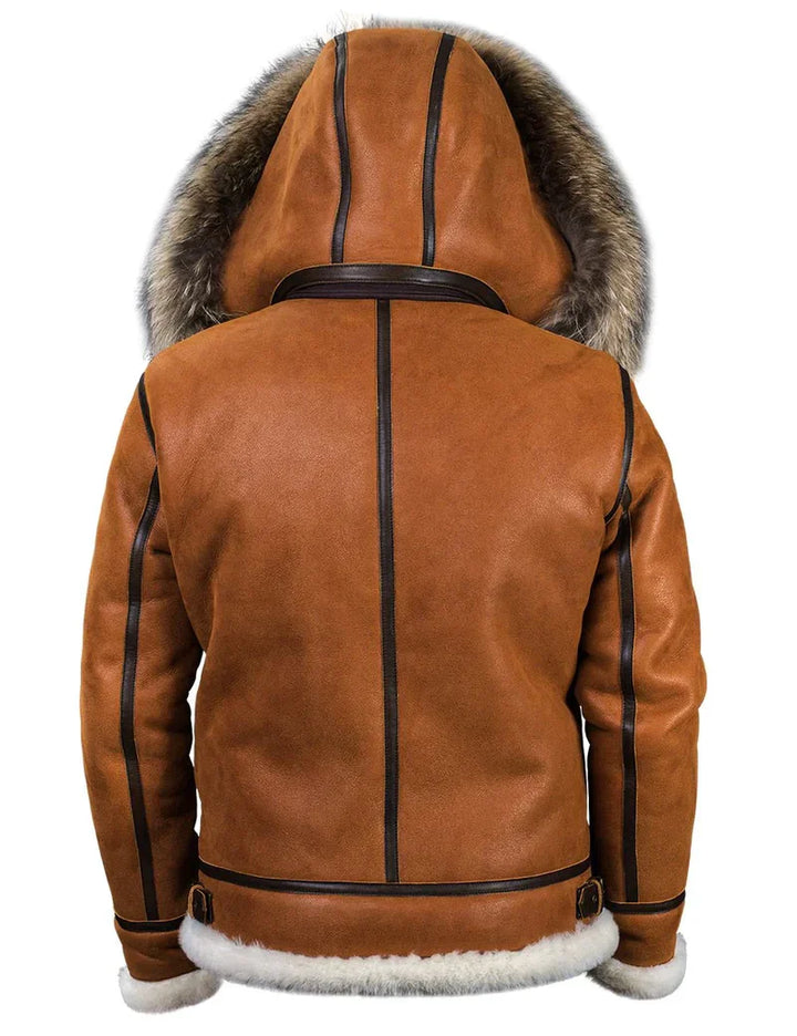 Falk™ | Men's jacket with faux fur