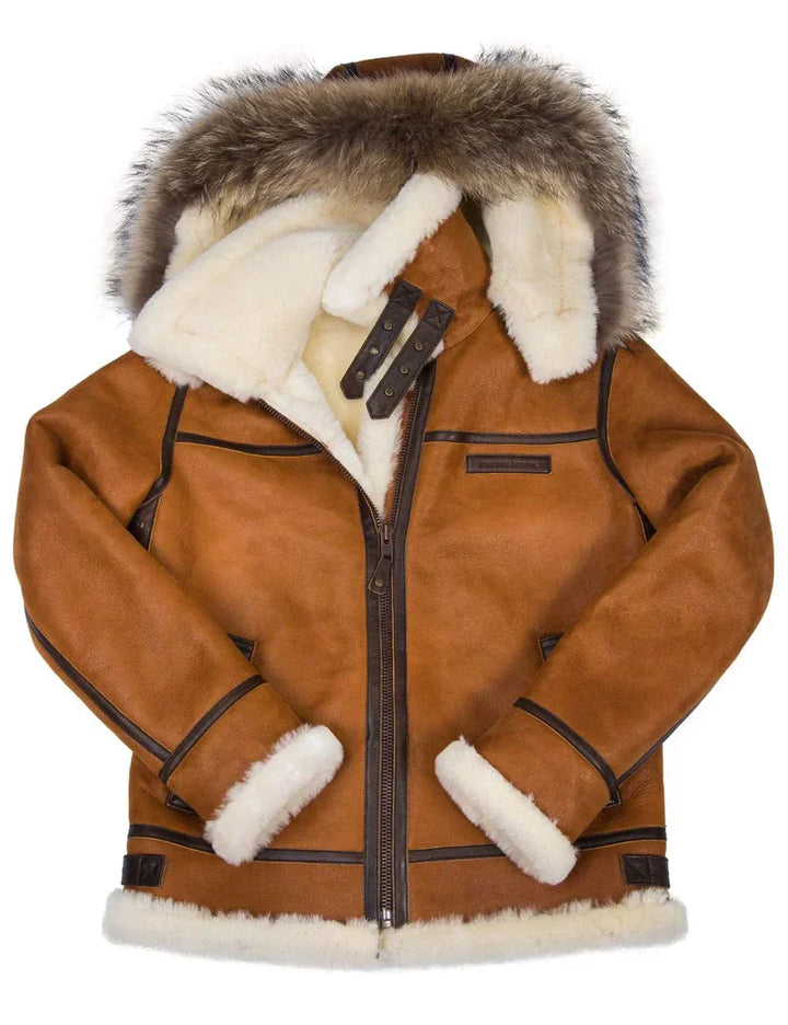 Falk™ | Men's jacket with faux fur