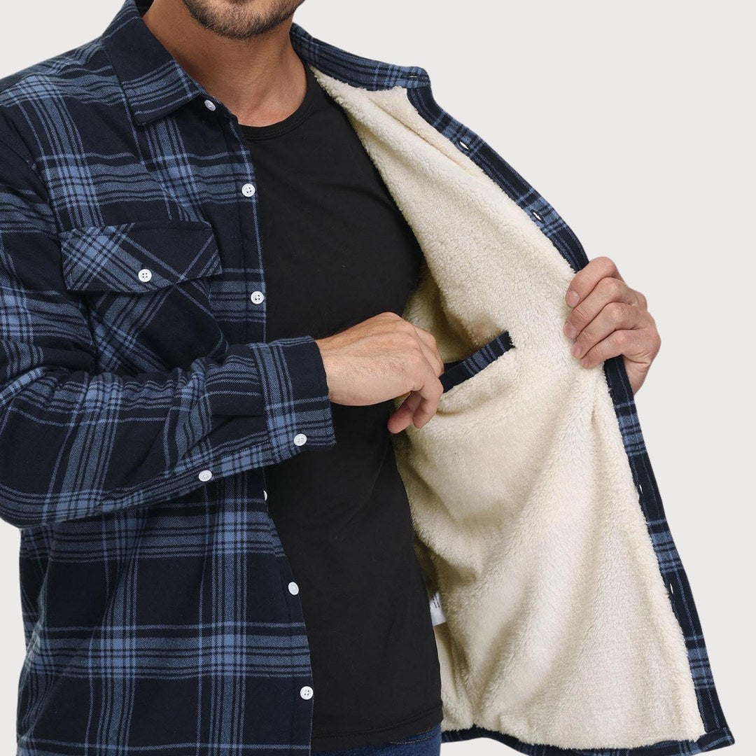 Adam - Padded Fleece Jacket