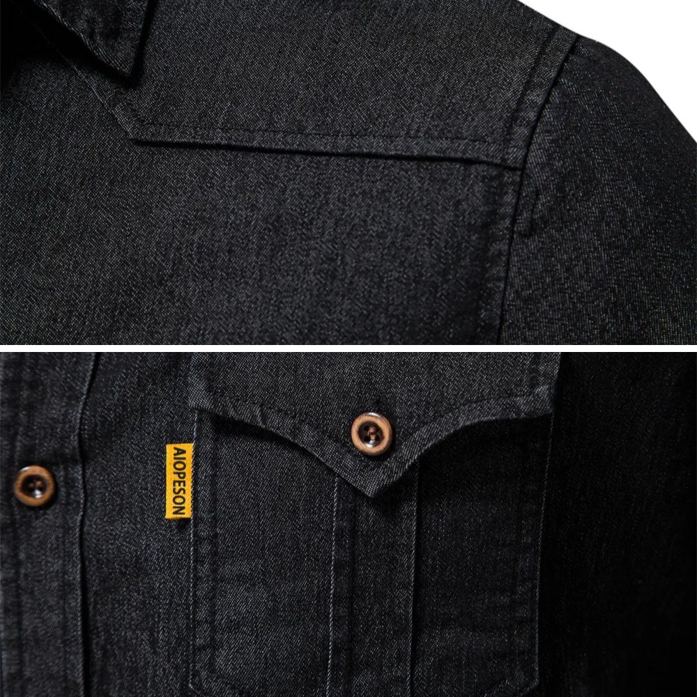 Ronan™ - Men's Cotton Denim Shirt