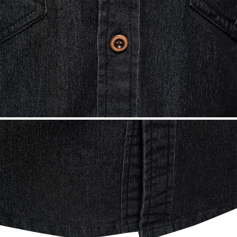 Ronan™ - Men's Cotton Denim Shirt