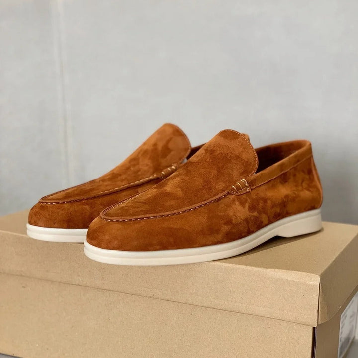 Dave - Men’s Suede Leather Slippers