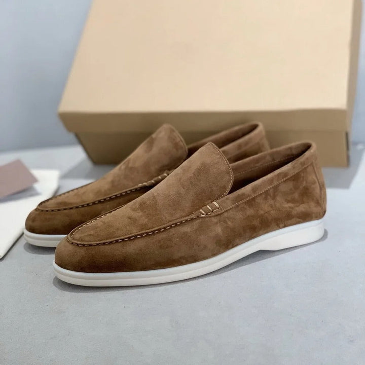 Dave - Men’s Suede Leather Slippers