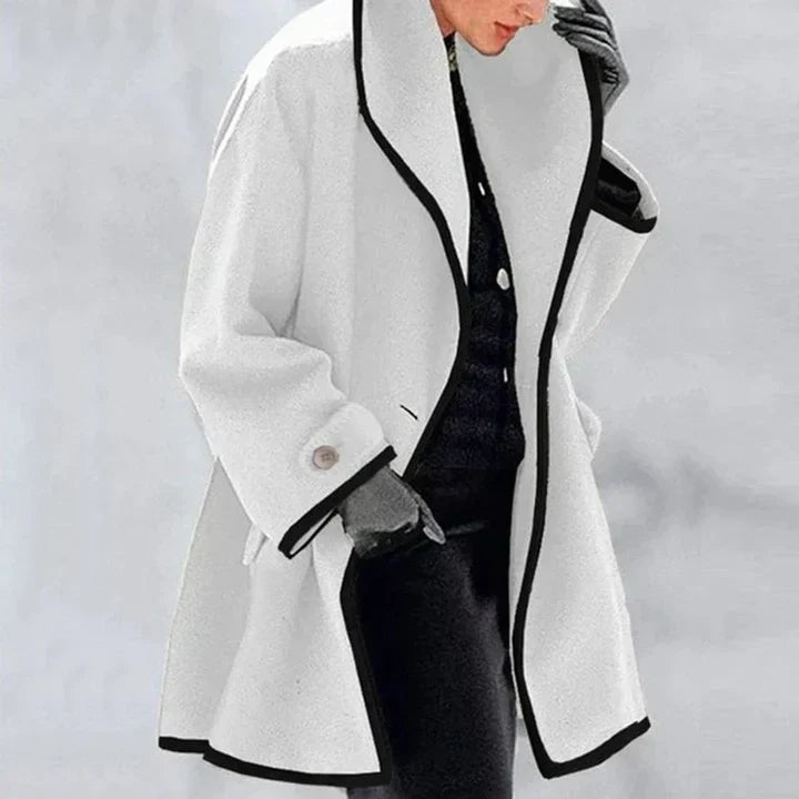 Synthia™ | Long Shawl Collar Coat